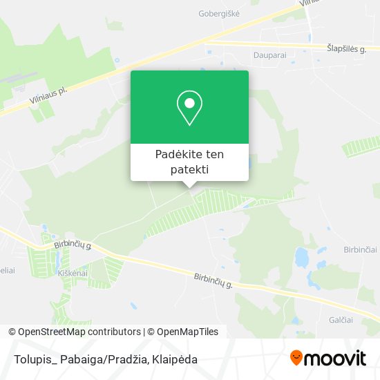 Tolupis_ Pabaiga/Pradžia žemėlapis