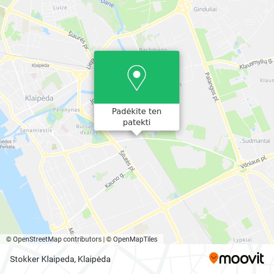 Stokker Klaipeda žemėlapis