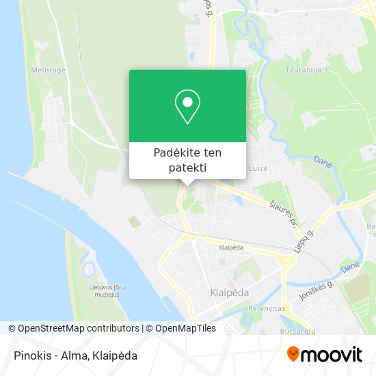 Pinokis - Alma žemėlapis