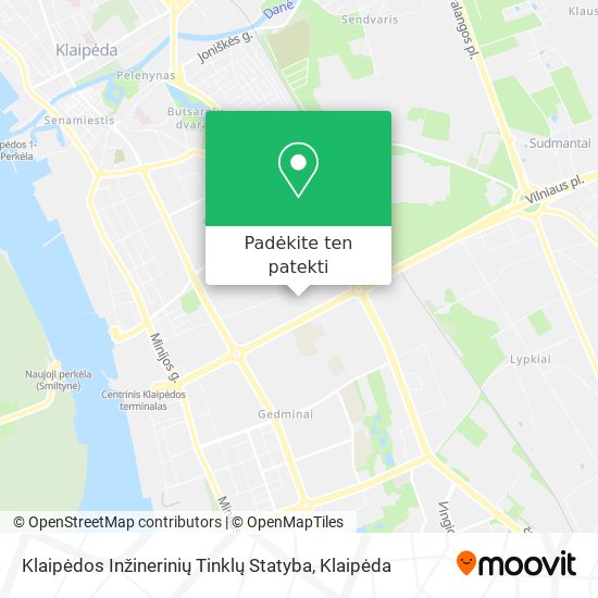 Klaipėdos Inžinerinių Tinklų Statyba žemėlapis