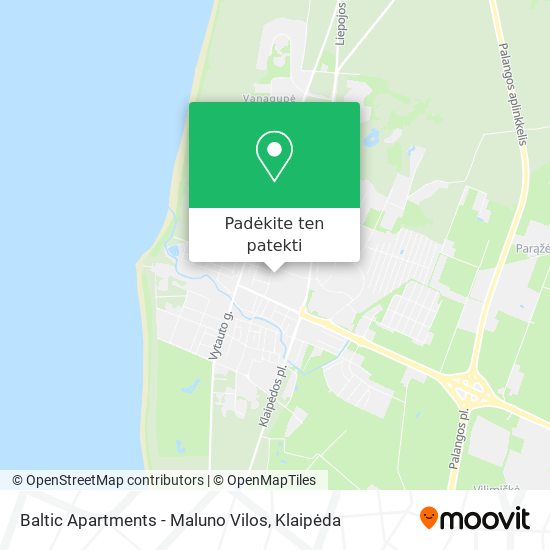 Baltic Apartments - Maluno Vilos žemėlapis