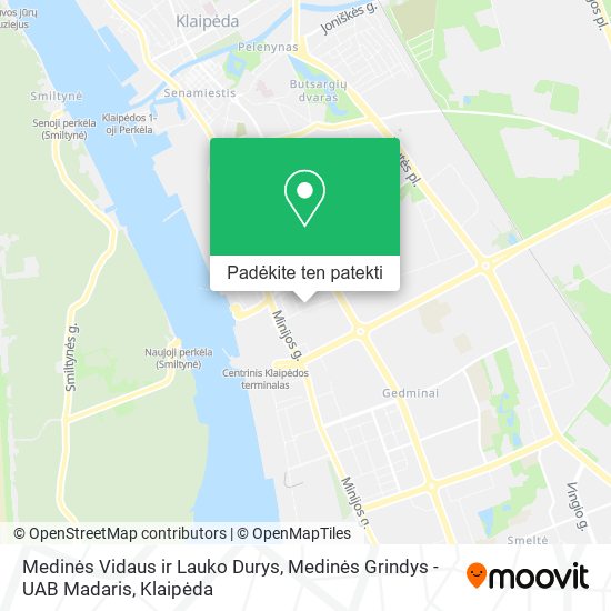 Medinės Vidaus ir Lauko Durys, Medinės Grindys - UAB Madaris žemėlapis