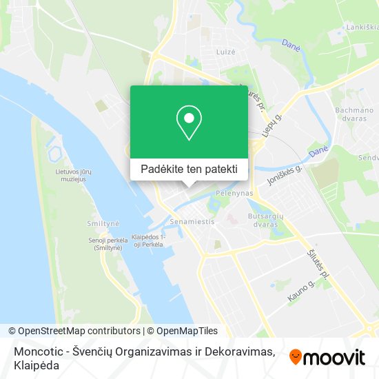 Moncotic - Švenčių Organizavimas ir Dekoravimas žemėlapis