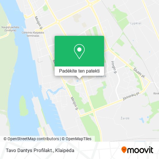 Tavo Dantys Profilakt. žemėlapis