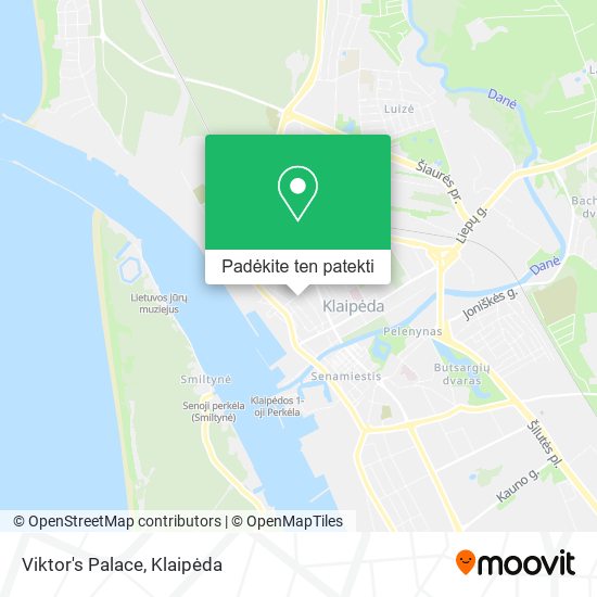 Viktor's Palace žemėlapis