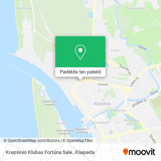 Krepšinio Klubas Fortūna Salė. žemėlapis