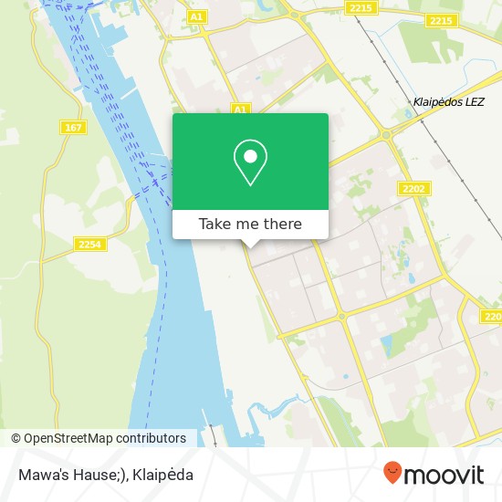 Mawa's Hause;) žemėlapis