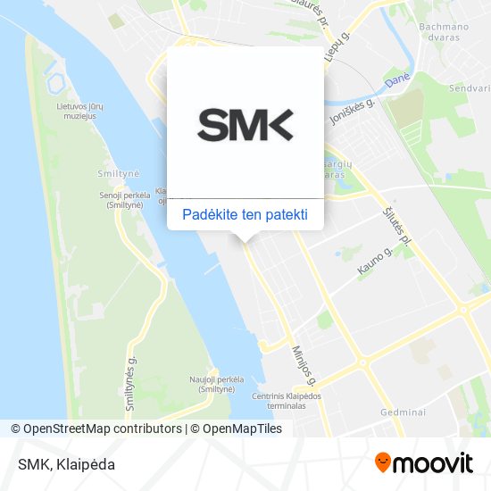 SMK žemėlapis