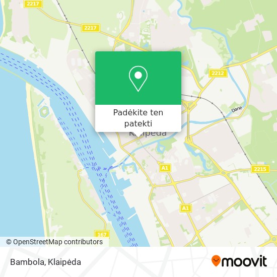 Bambola žemėlapis
