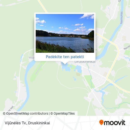 Vijūnėlės Tv. žemėlapis