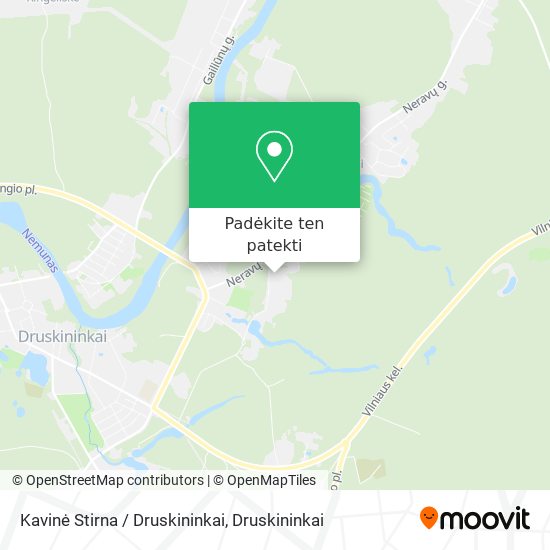 Kavinė Stirna / Druskininkai žemėlapis
