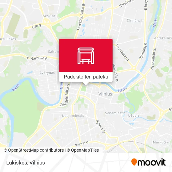Lukiškės žemėlapis