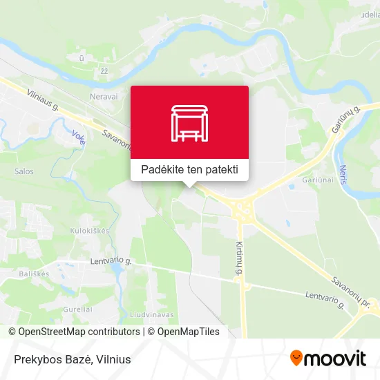 Prekybos Bazė žemėlapis