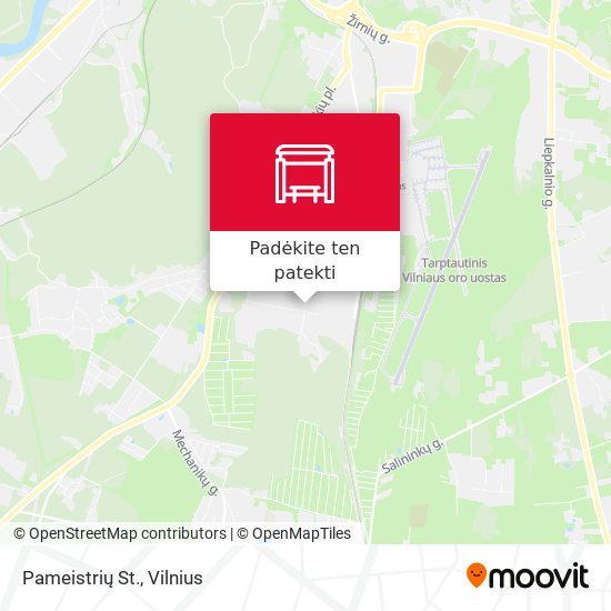 Pameistrių St. žemėlapis