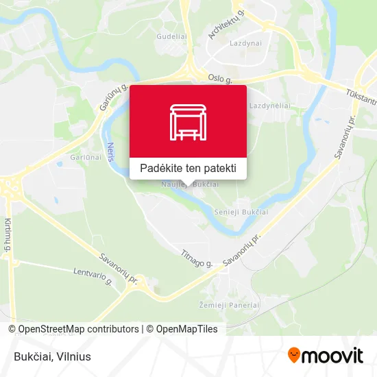 Bukčiai žemėlapis