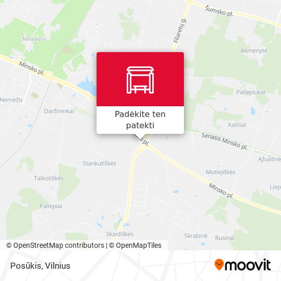 Posūkis žemėlapis