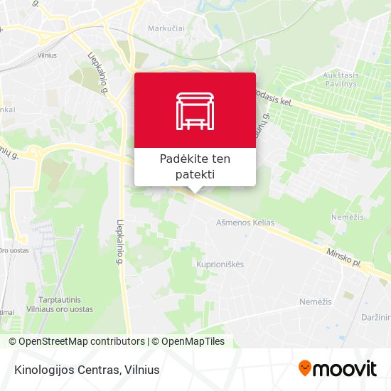 Kinologijos Centras žemėlapis