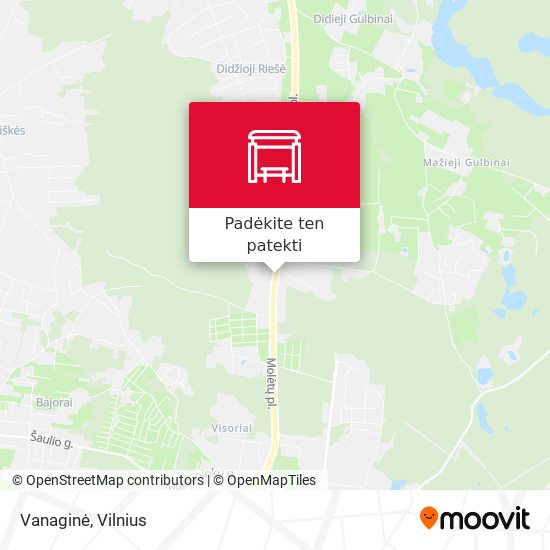 Vanaginė žemėlapis