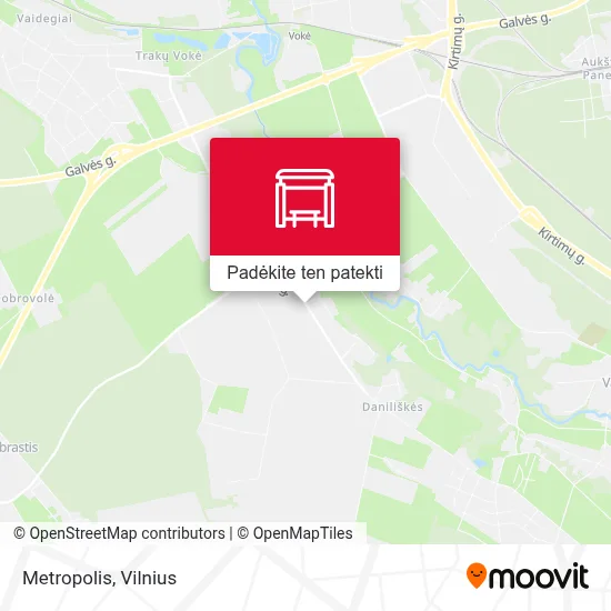 Metropolis žemėlapis