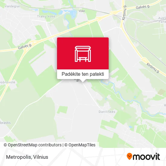 Metropolis žemėlapis