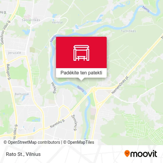 Rato St. žemėlapis