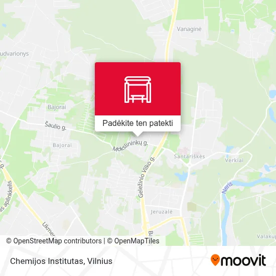 Chemijos Institutas žemėlapis