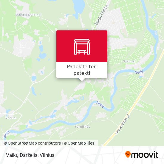 Vaikų Darželis žemėlapis