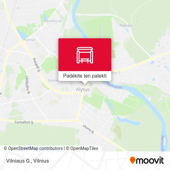 Vilniaus G. žemėlapis