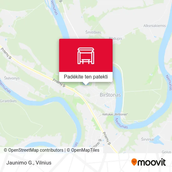 Jaunimo G. žemėlapis