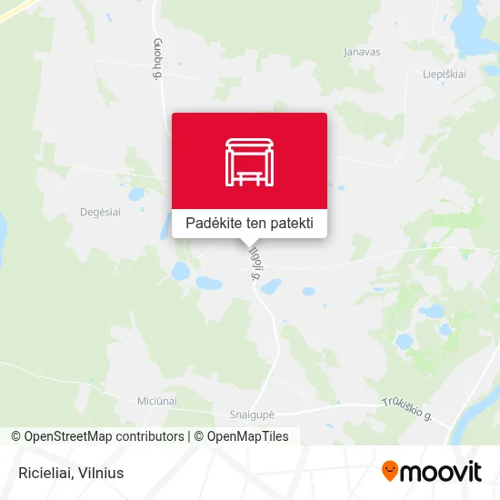 Ricieliai žemėlapis
