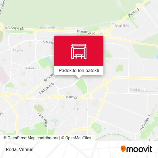 Rėda žemėlapis