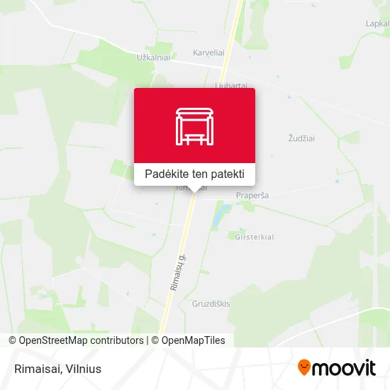 Rimaisai žemėlapis