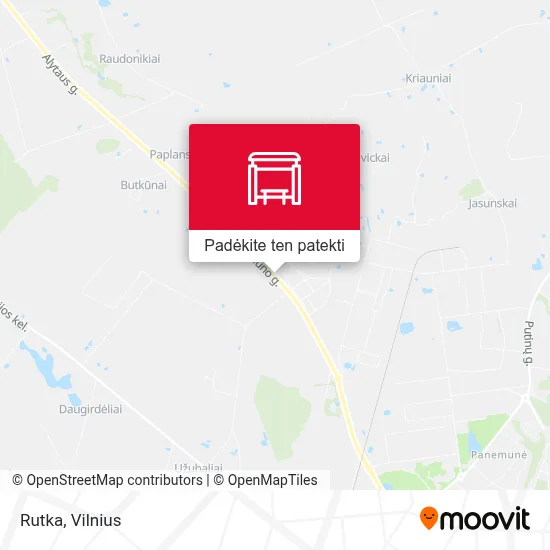 Rutka žemėlapis