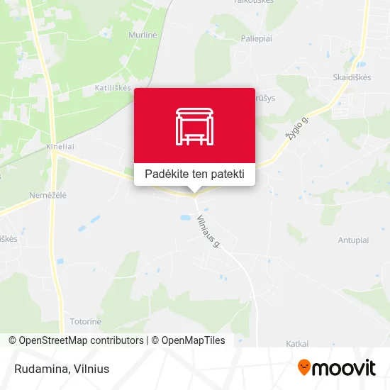 Rudamina žemėlapis