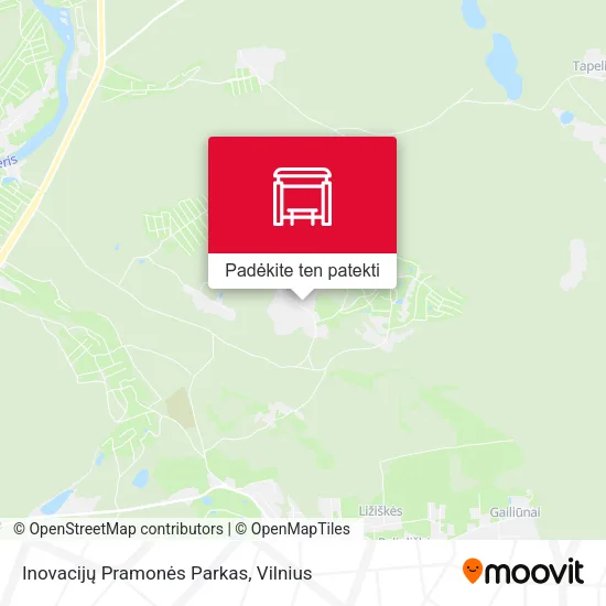 Inovacijų Pramonės Parkas žemėlapis