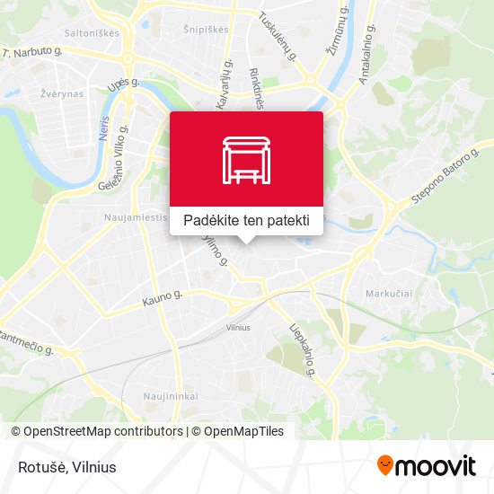 Rotušė žemėlapis