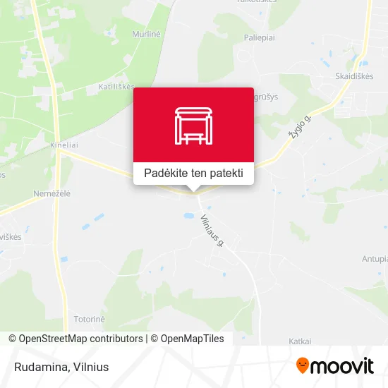 Rudamina žemėlapis