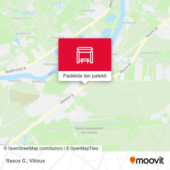 Rasos G. žemėlapis