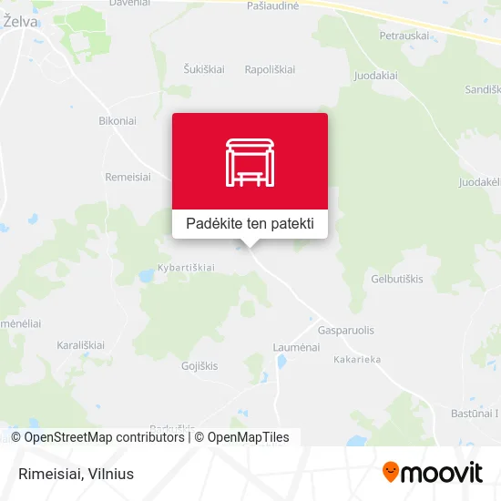 Rimeisiai žemėlapis