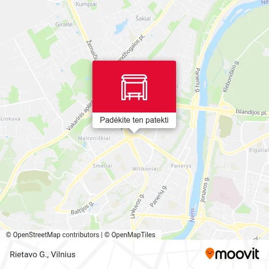 Rietavo G. žemėlapis