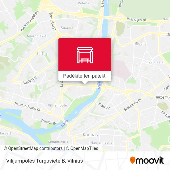 Vilijampolės Turgavietė B žemėlapis