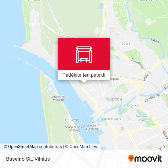 Baseino St. žemėlapis