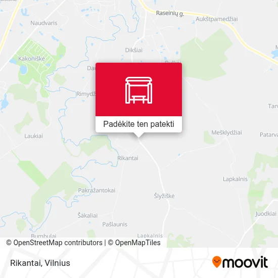 Rikantai žemėlapis