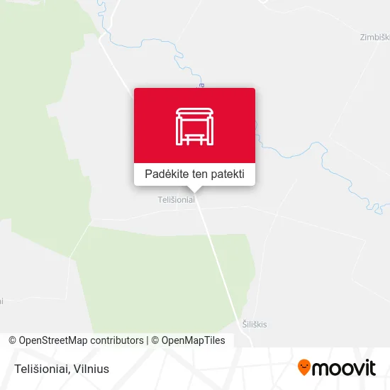 Telišioniai žemėlapis