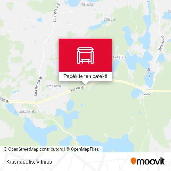 Krasnapolis žemėlapis