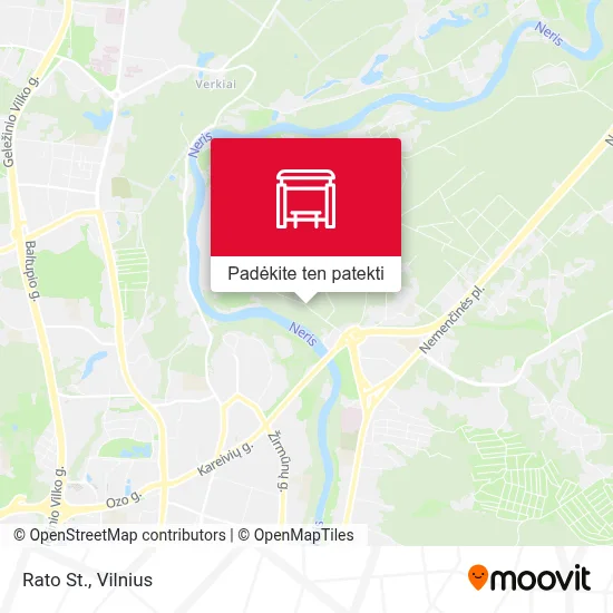 Rato St. žemėlapis