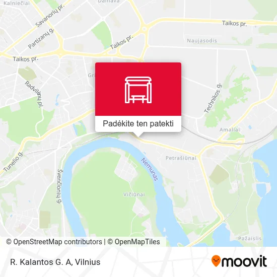 R. Kalantos G. A žemėlapis