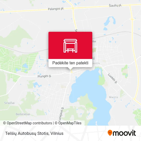 Telšių Autobusų Stotis žemėlapis