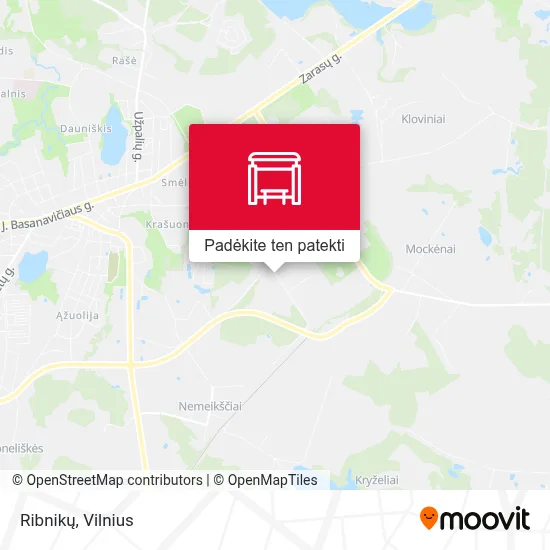 Ribnikų žemėlapis