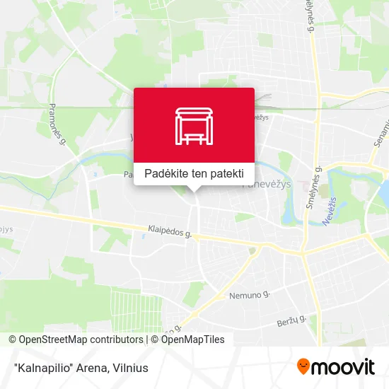''Kalnapilio'' Arena žemėlapis